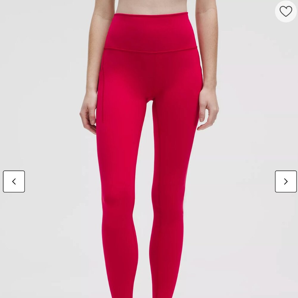 Lululemon Wunder Train High-Rise Tight with Pockets 28", NWT, Sz 6